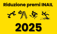 Premi e contributi INAIL: nel 2025 riduzione del 14,80 per cento